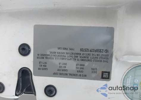 2007 Chevrolet Malibu Ls from USA, damaged, VIN 1G1ZS58F07F123739